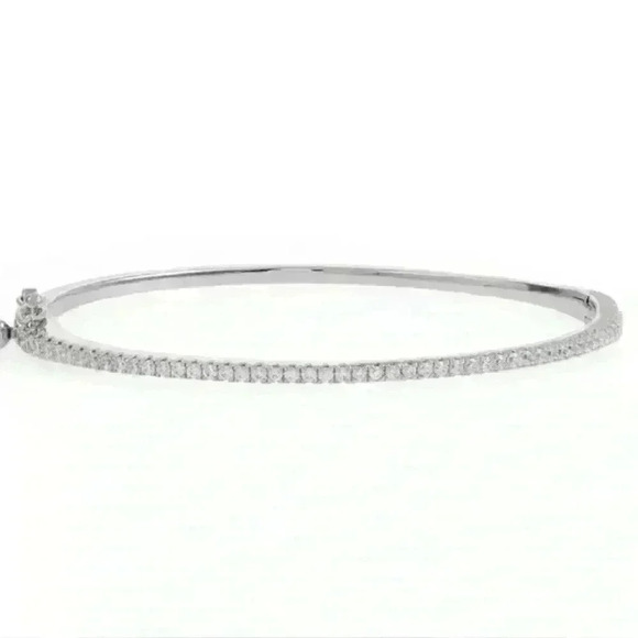 NWT Nordstrom Cubic Zirconia Bangle Bracelet - Picture 1 of 7